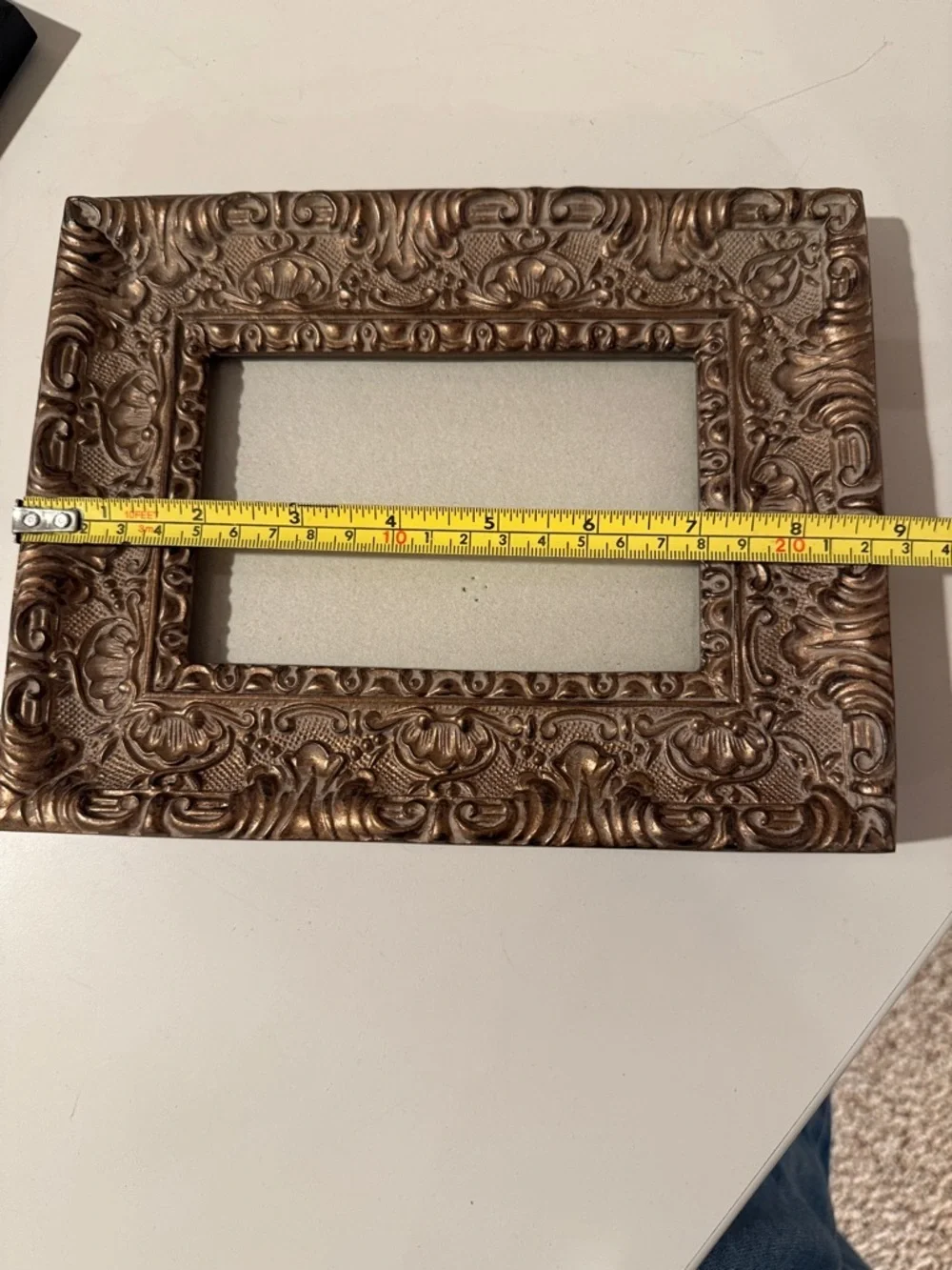 Ornate Bronze Decorative Photo Frame - Home Accents